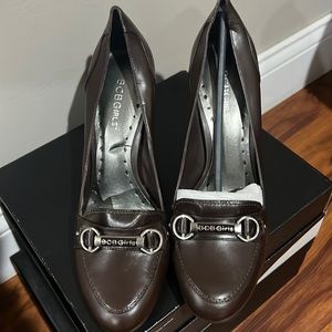 BCBGirls brown heel.